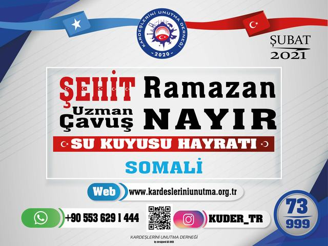 Şehit Uzman Çavuş Ramazan NAYIR